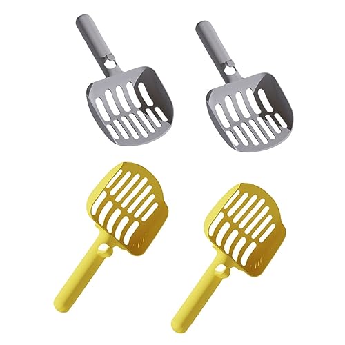 Toyvian 4 Stück Schaufel für Katzenstreu drinnen Müllschaufel Katzenstreu Scoop Katzenkotschaufel Katzenstreu tief Form Anti-Rutsch-Katzenschaufel Anti-Rutsch-Schaufel pp Toyvian 4 Stück Schaufel für Katzenstreu drinnen Müllschaufel Katzenstreu Scoop Katzenkotschaufel Katzenstreu tief Form Anti-Rutsch-Katzenschaufel Anti-Rutsch-Schaufel pp von Toyvian