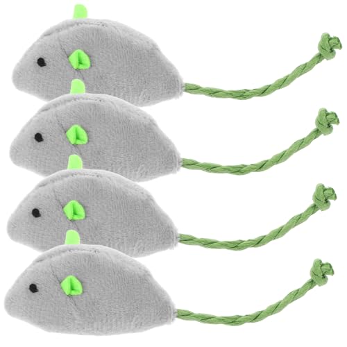 Toyvian 4 Stück Simulierte Plüschmaus Katzenspielzeug Katzenmaus Plüsch Katzenbeißspielzeug Plüschmaus Ornament Katzenkauspielzeug Katze Fängt Simulation Katze Plüschmaus Toyvian 4 Stück Simulierte Plüschmaus Katzenspielzeug Katzenmaus Plüsch Katzenbeißspielzeug Plüschmaus Ornament Katzenkauspielzeug Katze Fängt Simulation Katze Plüschmaus von Toyvian