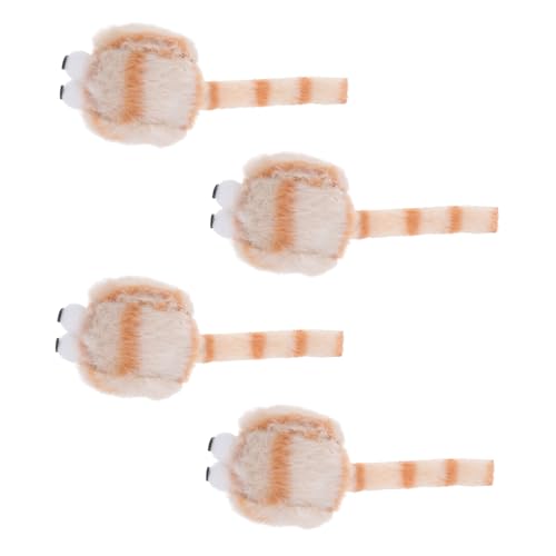 Toyvian 4 Stück Simulierte Plüschmaus Katzenspielzeug Mausspielzeug Rattenspielzeug Für Haustierratten Für Katzen Spielspielzeug Nachahmung Ausgestopfter Mäuse Toyvian 4 Stück Simulierte Plüschmaus Katzenspielzeug Mausspielzeug Rattenspielzeug Für Haustierratten Für Katzen Spielspielzeug Nachahmung Ausgestopfter Mäuse von Toyvian