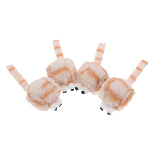 Toyvian 4 Stück Simulierte Plüschmaus Lustige Katzenplüschmäuse Kätzchenbedarf Kätzchen Haustier Plüschmaus Katzenteaser Katze Gefälschte Katze Necken Toyvian 4 Stück Simulierte Plüschmaus Lustige Katzenplüschmäuse Kätzchenbedarf Kätzchen Haustier Plüschmaus Katzenteaser Katze Gefälschte Katze Necken von Toyvian