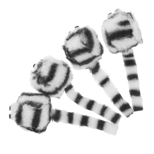 Toyvian 4 Stück Simulierte Plüschmaus Neckende Katzenbissmäuse Falsche Rattenmaus Spielmäuse Für Katzen Katzenfangmäuse Falsche Mäuse Kätzchenbedarf Für Hauskatzen Schwarz Toyvian 4 Stück Simulierte Plüschmaus Neckende Katzenbissmäuse Falsche Rattenmaus Spielmäuse Für Katzen Katzenfangmäuse Falsche Mäuse Kätzchenbedarf Für Hauskatzen Schwarz von Toyvian