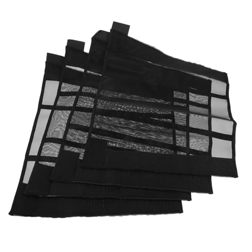 Toyvian 4 Stück Teiliges Atmungsaktive Mesh Fly Boots für Pferde Leichte Professionelle Beinbandagen mit Feinem Netz rutschfest Schützt vor Fliegen und Mücken für Outdoor-reiten und von Toyvian
