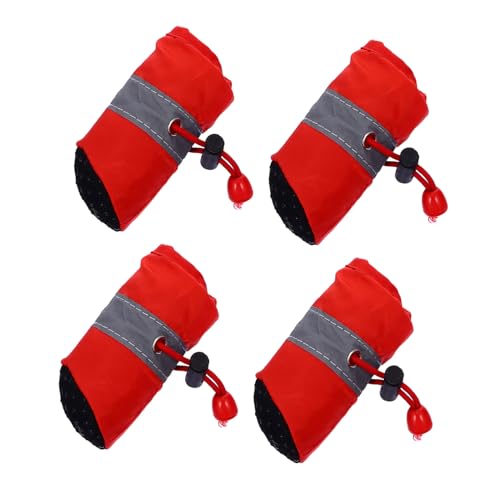 Toyvian 4 Stück Teiliges Hundeschuhe Weihnachtsdesign rutschfest Atmungsaktiv Pfotenschutz für Kleine Hunde Draußen und Drinnen Toyvian 4 Stück Teiliges Hundeschuhe Weihnachtsdesign rutschfest Atmungsaktiv Pfotenschutz für Kleine Hunde Draußen und Drinnen von Toyvian