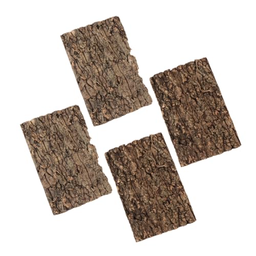 Toyvian 4 Stück Teiliges Korkrinde für Terrarium Dekorativer Hintergrund für Reptilienbecken Klettermatte aus Natürlicher Rinde für Geckos und Spinnen Toyvian 4 Stück Teiliges Korkrinde für Terrarium Dekorativer Hintergrund für Reptilienbecken Klettermatte aus Natürlicher Rinde für Geckos und Spinnen von Toyvian