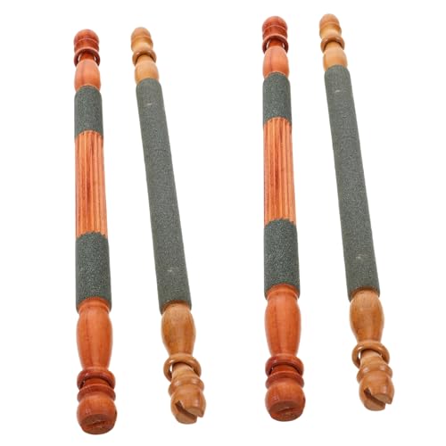 Toyvian 4stücke Glatte Papageienstange Vogel-stehstab Mit Kauspielzeug Für Käfigvögel Sitzstange Zum Schleifen Von Schnäbeln Und Krallen Geeignet Für Wellensittiche Und Kleine Vögel von Toyvian