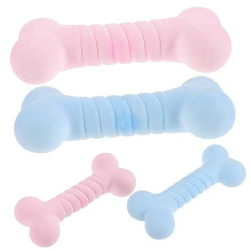 Toyvian 4 Stück Teiliges Robustes Kauspielzeug aus TPR Gummi für Hunde Mittlerer Langlebige Beißknochen zur Zahnpflege Interaktives Hundespielzeug gegen Stress Intelligenzförderung Toyvian 4 Stück Teiliges Robustes Kauspielzeug aus TPR Gummi für Hunde Mittlerer Langlebige Beißknochen zur Zahnpflege Interaktives Hundespielzeug gegen Stress Intelligenzförderung von Toyvian
