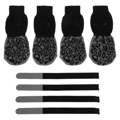 Toyvian 4 Stück Teiliges rutschfeste Hundesocken für Haustiere Bequeme und Leise Innen Schutzsocken für Mittelgroße bis Große Hunde für Holzfußböden Toyvian 4 Stück Teiliges rutschfeste Hundesocken für Haustiere Bequeme und Leise Innen Schutzsocken für Mittelgroße bis Große Hunde für Holzfußböden von Toyvian