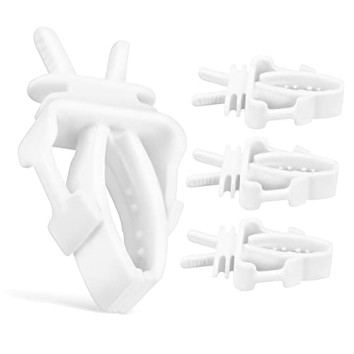 Toyvian 4 Stück Vogelkäfig Futterclips Kunststoff Halter für Obst und Gemüse Einfache Installation für Papageien und Wellensittiche Käfig Zubehör Toyvian 4 Stück Vogelkäfig Futterclips Kunststoff Halter für Obst und Gemüse Einfache Installation für Papageien und Wellensittiche Käfig Zubehör von Toyvian