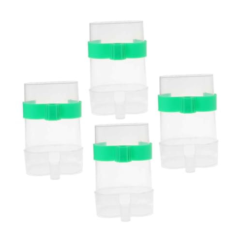 Toyvian 4 Stück Vogeltrinker Spender Vogel Im Freien Wasser Sittich Trinkhalter Für Haustiere Käfigzubehör Futterautomat Für Vögel Papageifutter Vogelfütterer Papagei Trinkflasche Plastik Toyvian 4 Stück Vogeltrinker Spender Vogel Im Freien Wasser Sittich Trinkhalter Für Haustiere Käfigzubehör Futterautomat Für Vögel Papageifutter Vogelfütterer Papagei Trinkflasche Plastik von Toyvian