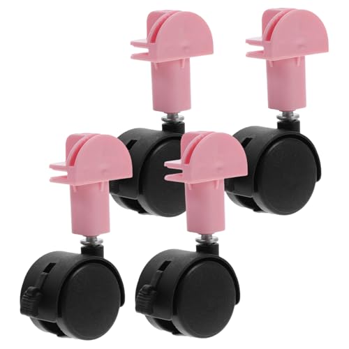 Toyvian 4 Stück Zubehör Für Katzenkäfigrollen Bettrahmenräder Rollen Für Tierhütten Rollen Für Haustiergehege Katzenträgerrollen Müllrollen Rollen Für Katzenkäfige Kleine Zaubererräder Abs von Toyvian