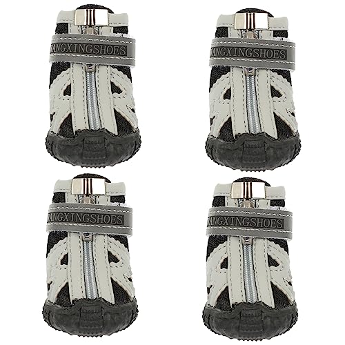 Toyvian 4 Stück pet net Schuhe Mesh-Schuhe für Hunde Körperpflege Hund füße Schutz Pfote gehen Haustier hundeschuhe Bequeme Welpenschuhe Sommer Welpenschuhe Hundefüße bedeckt Gittergewebe Toyvian 4 Stück pet net Schuhe Mesh-Schuhe für Hunde Körperpflege Hund füße Schutz Pfote gehen Haustier hundeschuhe Bequeme Welpenschuhe Sommer Welpenschuhe Hundefüße bedeckt Gittergewebe von Toyvian