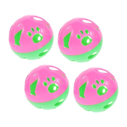 Toyvian 4 Stücke Glocke Kätzchen Katze Für Rolling Ball Bunte Pet Jagen Pet Interaktive Pet Sound Kunststoff Toyvian 4 Stücke Glocke Kätzchen Katze Für Rolling Ball Bunte Pet Jagen Pet Interaktive Pet Sound Kunststoff von Toyvian