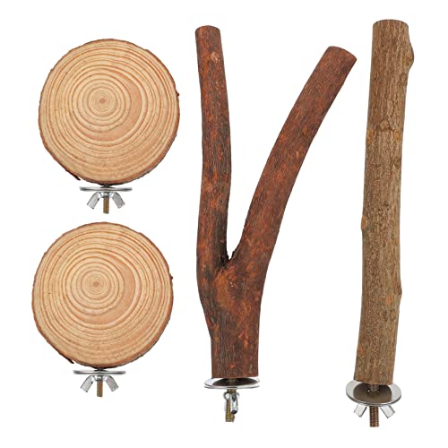 Toyvian 4stücke Vogelspielzeug Aus Holz Für Papageien Sittiche Und Andere Vögel Kauspielzeug Mit Stabilen Stehstangen Bewegung Und Koordination Der Voliere Toyvian 4stücke Vogelspielzeug Aus Holz Für Papageien Sittiche Und Andere Vögel Kauspielzeug Mit Stabilen Stehstangen Bewegung Und Koordination Der Voliere von Toyvian