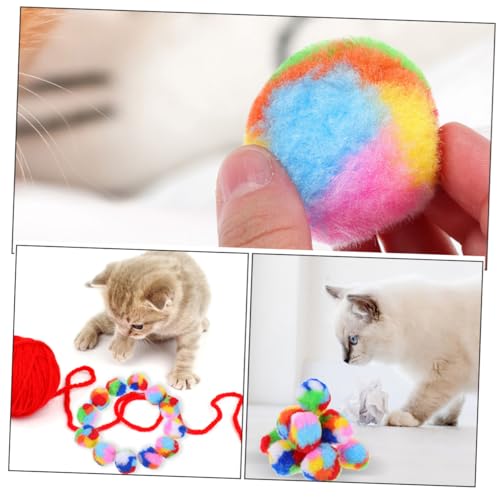 Toyvian 40stücke Katzenballspielzeug Interaktive Bälle Für Katzen Weicher Plüsch Katzenspielzeugbälle Haustierspielzeug Haustierbedarf Toyvian 40stücke Katzenballspielzeug Interaktive Bälle Für Katzen Weicher Plüsch Katzenspielzeugbälle Haustierspielzeug Haustierbedarf von Toyvian