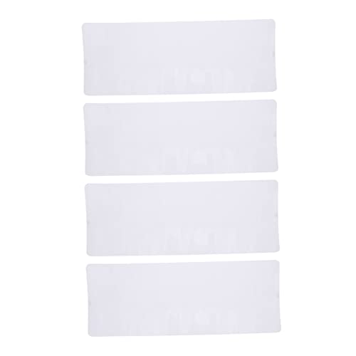 Toyvian Katzenkratzschutzfolie für Möbel 4 Blätter Selbstklebend Transparent Anti Kratzer für Sofa Couch und Wand Strapazierfähig Einfach Zuschneidbar von Toyvian