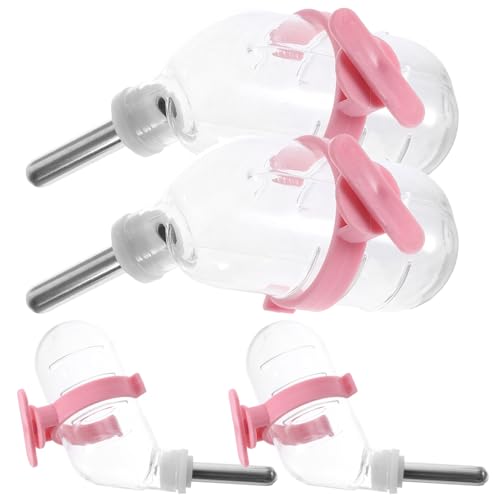 Toyvian 4Stücke Hamster Trinkflaschen aus Automatische Wasserbehälter für Kleintiere Hygienisch und Auslaufsicher für Käfige von Toyvian