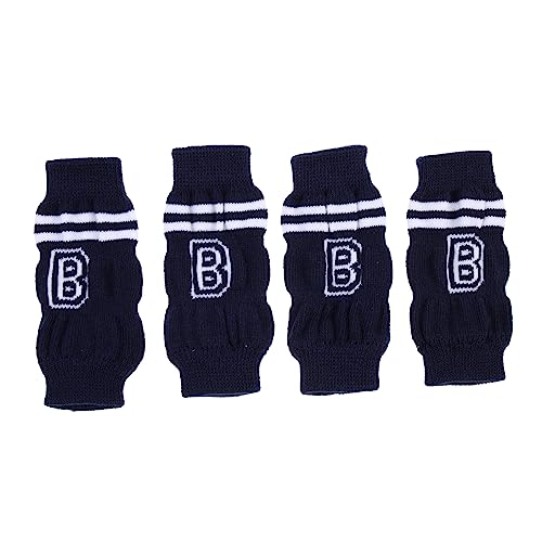 Toyvian 4Stücke Hundesocken Rutsch für Drinnen und Draußen Atmungsaktive Haustier Leggings mit Niedlichem Design für Katzen und Größenempfehlung Toyvian 4Stücke Hundesocken Rutsch für Drinnen und Draußen Atmungsaktive Haustier Leggings mit Niedlichem Design für Katzen und Größenempfehlung von Toyvian