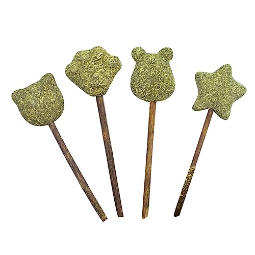 Toyvian 4Stücke Katzenminze Snack Teilig Natürlicher Katzenleckerlis Lollipop zur Verdauung Umweltfreundlicher Polygonum Lollipop für Katzen mit Verschiedenen Toyvian 4Stücke Katzenminze Snack Teilig Natürlicher Katzenleckerlis Lollipop zur Verdauung Umweltfreundlicher Polygonum Lollipop für Katzen mit Verschiedenen von Toyvian