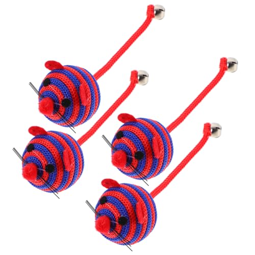 Toyvian 4stücke Katzenminze Spielzeug Maus Spielzeug Katzen Beschäftigungsspielzeug Für Hauskatzen Kätzchen Zum Spielen Und Herumtragen Toyvian 4stücke Katzenminze Spielzeug Maus Spielzeug Katzen Beschäftigungsspielzeug Für Hauskatzen Kätzchen Zum Spielen Und Herumtragen von Toyvian