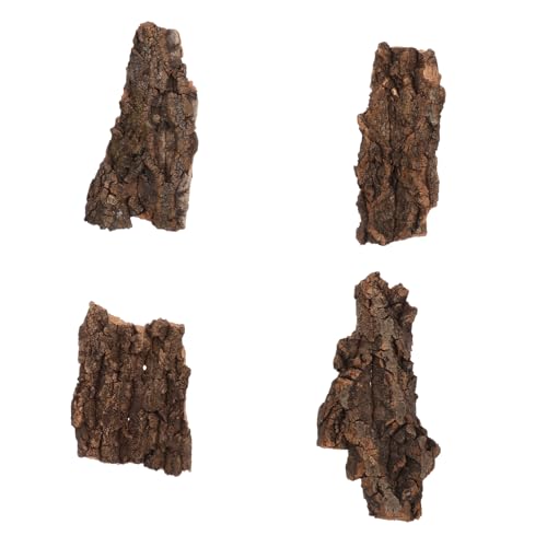 Toyvian 4Stücke Reptilien Terrarium Rinde Dekorationsmaterial Für Haustiere Versteckhütte Für Echsen Und Spinnen Toyvian 4Stücke Reptilien Terrarium Rinde Dekorationsmaterial Für Haustiere Versteckhütte Für Echsen Und Spinnen von Toyvian