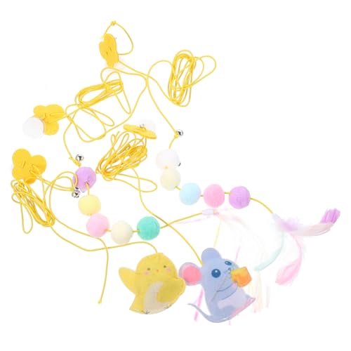 Toyvian 4Stücke Teiliges Katzenspielzeug für Innenkatzen Interaktive Haustier Swing Spielzeuge Geräusch Selbstbeschäftigend Geräusch Toyvian 4Stücke Teiliges Katzenspielzeug für Innenkatzen Interaktive Haustier Swing Spielzeuge Geräusch Selbstbeschäftigend Geräusch von Toyvian