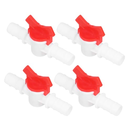 Toyvian 4Stücke Teiliges Schlauch Schnellkupplungsventil Kunststoff Absperrventil mit Wassersteuerung für Tropfbewässerung Gewächshaus Gartenbewässerung Aquarium Rasenpflege Toyvian 4Stücke Teiliges Schlauch Schnellkupplungsventil Kunststoff Absperrventil mit Wassersteuerung für Tropfbewässerung Gewächshaus Gartenbewässerung Aquarium Rasenpflege von Toyvian
