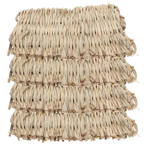 Toyvian 4stücke Natürliche Grasmatten Für Kleintiere Für Nestung Und Futtersuche Für Kaninchen Vögel Und Hamster Atmungsaktiv Und Komfortabel Für Käfige Toyvian 4stücke Natürliche Grasmatten Für Kleintiere Für Nestung Und Futtersuche Für Kaninchen Vögel Und Hamster Atmungsaktiv Und Komfortabel Für Käfige von Toyvian