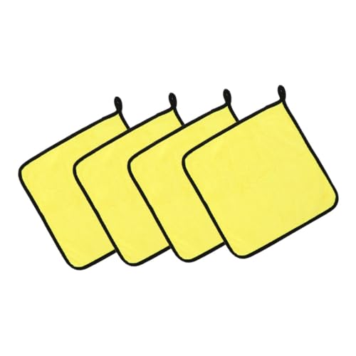Toyvian 4pcs Hundetücher Zum Trocknen Von Hunden Super Saugfähig Und Weiche Haustier -Pflege -Handtuch Hunde Dusche Badezubehör Für Große Mittel- Oder Kleine Hunde von Toyvian