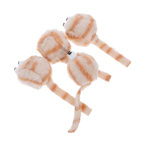 Toyvian 4pcs Interactive Plüschmaus -geformtes Katzenspielzeug Realistische Fuzzy -mäuse Für Katzen Training Spielzeug Weiche Plüsch Bunte Mauskätzchen Kauspiel Spielzeug Toyvian 4pcs Interactive Plüschmaus -geformtes Katzenspielzeug Realistische Fuzzy -mäuse Für Katzen Training Spielzeug Weiche Plüsch Bunte Mauskätzchen Kauspiel Spielzeug von Toyvian