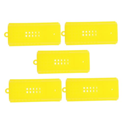 Toyvian 5 Stück Bienenköniginkäfig Bienenkönigin Käfig Bienenkönigin Transportkäfig Bienenkönigin Transportbox Bienenwerkzeug Königinnenkäfig aus Kunststoff Königinfänger Plastik Yellow Toyvian 5 Stück Bienenköniginkäfig Bienenkönigin Käfig Bienenkönigin Transportkäfig Bienenkönigin Transportbox Bienenwerkzeug Königinnenkäfig aus Kunststoff Königinfänger Plastik Yellow von Toyvian