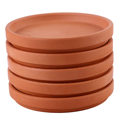 Toyvian 5 Stück Blumentopfmatte Pflanzentopf Untersetzer Töpfe für Pflanzen stapelbarer Pflanzkübel Stand außen mehrere Rundes Blumentopf-Tablett Blumentopfteller aus Keramik Terrakotta Toyvian 5 Stück Blumentopfmatte Pflanzentopf Untersetzer Töpfe für Pflanzen stapelbarer Pflanzkübel Stand außen mehrere Rundes Blumentopf-Tablett Blumentopfteller aus Keramik Terrakotta von Toyvian