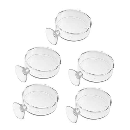 Toyvian 5 Stück Futterschale Futterspender Futternapf für Fischbecken Tank Futter für Aquarienfische Fisch füttern Futterbehälter für Aquarienfische Aquariumzubehör Acryl Transparent Toyvian 5 Stück Futterschale Futterspender Futternapf für Fischbecken Tank Futter für Aquarienfische Fisch füttern Futterbehälter für Aquarienfische Aquariumzubehör Acryl Transparent von Toyvian