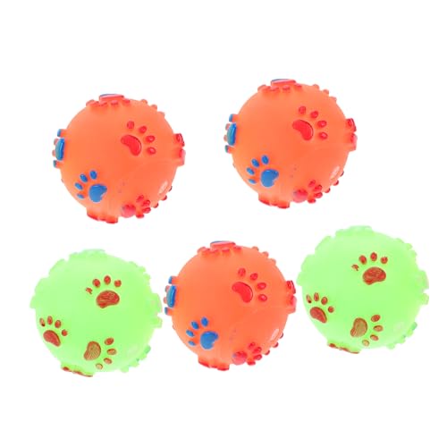 Toyvian 5 Stück Haustier Spielspielzeug Hundezeug Quietschende Hundespielzeugbälle Für Hunde Welpen Hundewedeln Lustige Kleine Hundebälle Hündchen Interaktives Toyvian 5 Stück Haustier Spielspielzeug Hundezeug Quietschende Hundespielzeugbälle Für Hunde Welpen Hundewedeln Lustige Kleine Hundebälle Hündchen Interaktives von Toyvian