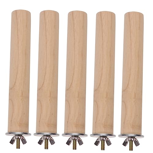 Toyvian 5 Stück Holzstandbar klein Vogel Papageien Sitzstangen für Papageien drinnen Käfig Vogelbarsch Mahlen Vogel stehende Stange Vogel stehender Stock Papagei Schleifstab Protokoll Toyvian 5 Stück Holzstandbar klein Vogel Papageien Sitzstangen für Papageien drinnen Käfig Vogelbarsch Mahlen Vogel stehende Stange Vogel stehender Stock Papagei Schleifstab Protokoll von Toyvian