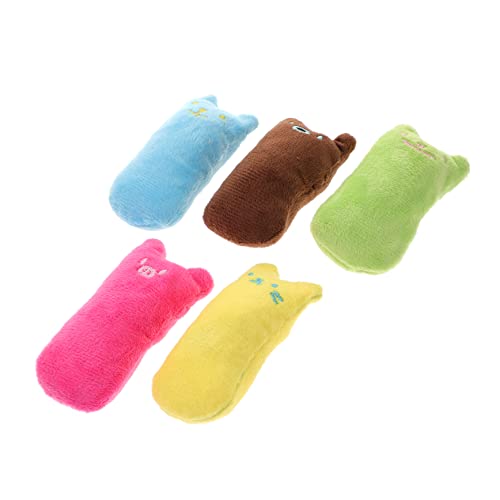 Toyvian 5 Stück Katzenminze Kauspielzeug Teilig Interaktive Katzenspielzeuge für Katzen Atmungsaktives Material Lustige Plüschspielzeuge Verschiedenen für Katzenbabys und Kitten Toyvian 5 Stück Katzenminze Kauspielzeug Teilig Interaktive Katzenspielzeuge für Katzen Atmungsaktives Material Lustige Plüschspielzeuge Verschiedenen für Katzenbabys und Kitten von Toyvian