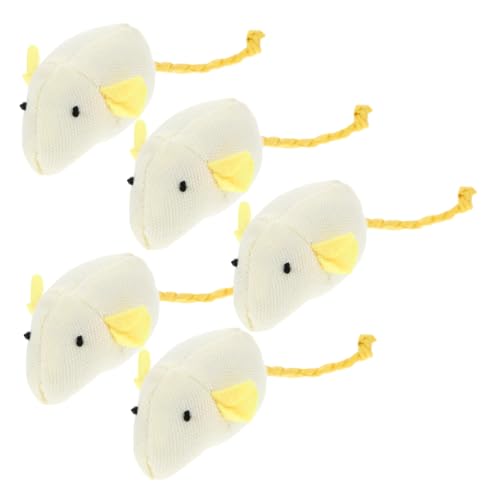 Toyvian 5stücke Plüsch Maus Spielzeug Für Katzen Leckerli-Spielzeug Strapazierfähig Tragbar Kleines Mäuse Kätzchen Kompaktes Toyvian 5stücke Plüsch Maus Spielzeug Für Katzen Leckerli-Spielzeug Strapazierfähig Tragbar Kleines Mäuse Kätzchen Kompaktes von Toyvian