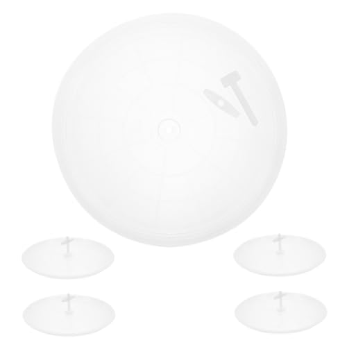 Toyvian 5 Stück Kleiner Vogelkäfig Tray aus Transparente Runde Vogelkot Schalen für Wellensittiche und Papageien Langlebiges Kunststoffmaterial Einfache und Pflege Toyvian 5 Stück Kleiner Vogelkäfig Tray aus Transparente Runde Vogelkot Schalen für Wellensittiche und Papageien Langlebiges Kunststoffmaterial Einfache und Pflege von Toyvian