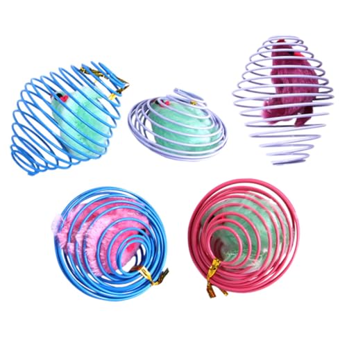 Toyvian 5 Stück Plüschmaus Kätzchen Käfigmaus Katzenspielzeug Katzen Mäuse Stimulierendes Katzenspielzeug Katzenplüsch Haustier Katze Quietschspielzeug Katzenminze Zufällige Farbe Toyvian 5 Stück Plüschmaus Kätzchen Käfigmaus Katzenspielzeug Katzen Mäuse Stimulierendes Katzenspielzeug Katzenplüsch Haustier Katze Quietschspielzeug Katzenminze Zufällige Farbe von Toyvian