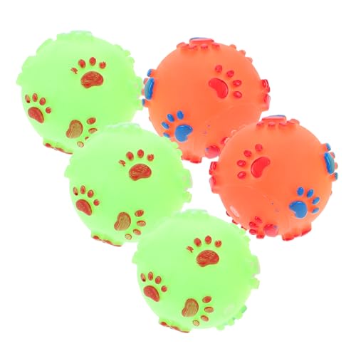 Toyvian 5 Stück Sound- Für Haustiere Hund Quietschend Lustig Hündchen Welpe Haustier Pet-Ball- Toyvian 5 Stück Sound- Für Haustiere Hund Quietschend Lustig Hündchen Welpe Haustier Pet-Ball- von Toyvian