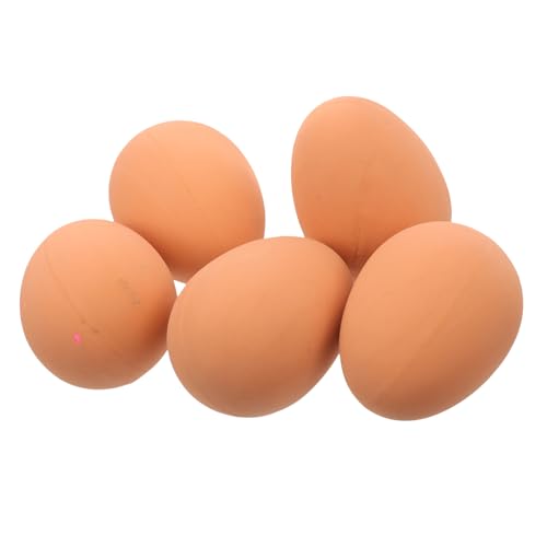 Toyvian 5 Stück Teiliges Elastische Hundespielzeuge aus Langlebigem Gummi Interaktive Bouncy Eier für Welpen und Kleine Hunde Ei Design Fördert Spiel und Bewegung Toyvian 5 Stück Teiliges Elastische Hundespielzeuge aus Langlebigem Gummi Interaktive Bouncy Eier für Welpen und Kleine Hunde Ei Design Fördert Spiel und Bewegung von Toyvian