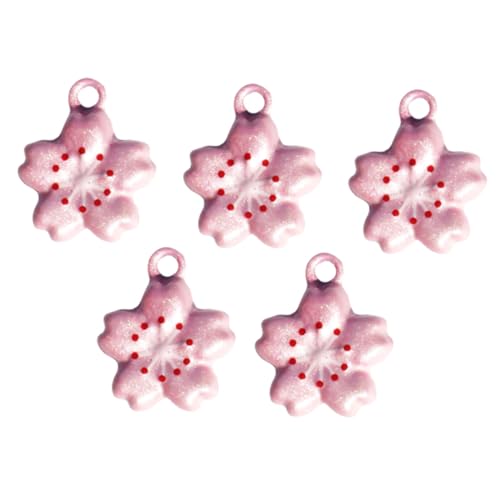 Toyvian 5 Stück Teiliges Kirschblüten haustierglocken in Zarter Form Süße Halsbandanhänger aus Langlebigem Material Vielseitig als Haustier Taschenzubehör für DIY halsbanddekoration Toyvian 5 Stück Teiliges Kirschblüten haustierglocken in Zarter Form Süße Halsbandanhänger aus Langlebigem Material Vielseitig als Haustier Taschenzubehör für DIY halsbanddekoration von Toyvian