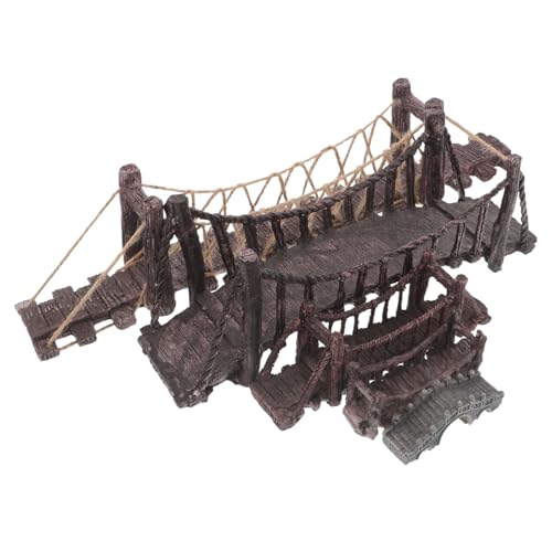 Toyvian 5 Stück Teiliges Miniatur-brückenset aus Widerstandsfähigem Resin für Aquarium und Mini-landschaften Wasserfest Farbbeständig Dekorativ für Fish Tank und Fairy Garden Toyvian 5 Stück Teiliges Miniatur-brückenset aus Widerstandsfähigem Resin für Aquarium und Mini-landschaften Wasserfest Farbbeständig Dekorativ für Fish Tank und Fairy Garden von Toyvian