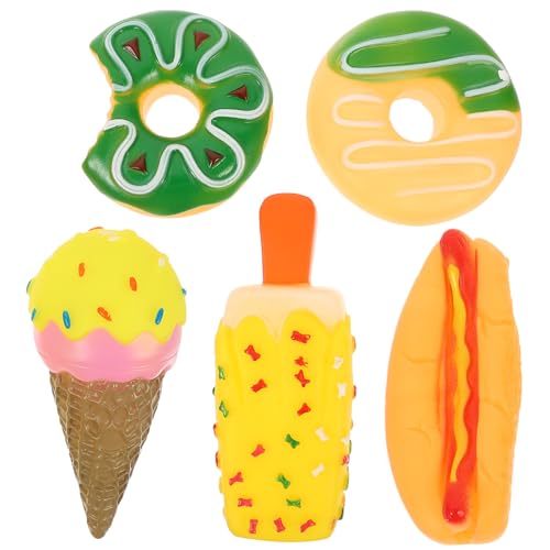 Toyvian 5 Stück zahnendes hundespielzeug hartes für Hunde kleines hundespielzeug lustig Quietschende Kauspielzeuge für Hunde Interaktives Hundespielzeug Vinyl Toyvian 5 Stück zahnendes hundespielzeug hartes für Hunde kleines hundespielzeug lustig Quietschende Kauspielzeuge für Hunde Interaktives Hundespielzeug Vinyl von Toyvian