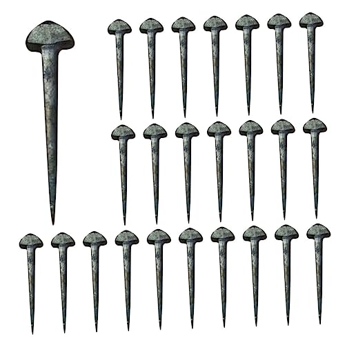 Toyvian 50 Stück Hufnägel aus Robuste und Langlebige Hufeisennägel Professionelles Pferdeausrüstungszubehör Kompakte für Einfache Handhabung und Zuverlässige Hufeisenbefestigung Toyvian 50 Stück Hufnägel aus Robuste und Langlebige Hufeisennägel Professionelles Pferdeausrüstungszubehör Kompakte für Einfache Handhabung und Zuverlässige Hufeisenbefestigung von Toyvian