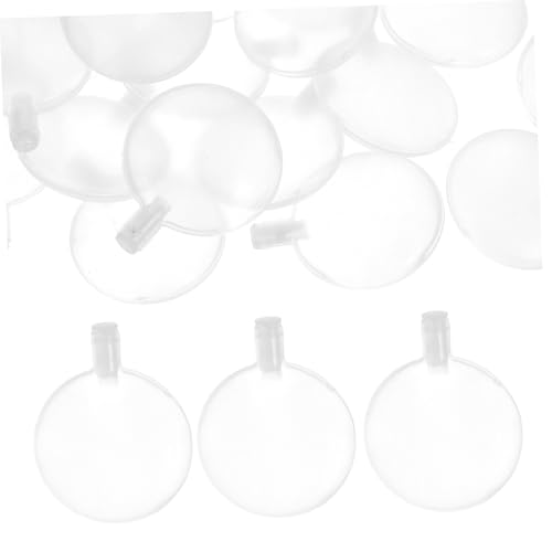 Toyvian 50Er-Packung Hundeeinsatz Babyspielzeug Geräuschmacher Quietschender Ersatz für Haustier Geräuschspielzeug für Haustiere Quietschendes Plastik Weiß von Toyvian