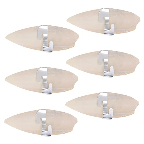 Toyvian 6 Satz Teiliges Set Sepiaschale für Vögel Kauspielzeug aus mit Metallhalterung für Papageien Hamster und Andere Kleintiere Natürliche Kalziumquelle zur Zahnpflege und Gesundheit Toyvian 6 Satz Teiliges Set Sepiaschale für Vögel Kauspielzeug aus mit Metallhalterung für Papageien Hamster und Andere Kleintiere Natürliche Kalziumquelle zur Zahnpflege und Gesundheit von Toyvian