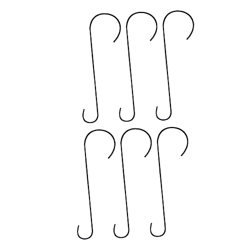 Toyvian 6 Stück Hängende Pflanzen und Vogelfutterhaken Robustem Eisen für Garten und Dekoration Vielseitig Einsetzbar für Blumenampeln und Futterspender Toyvian 6 Stück Hängende Pflanzen und Vogelfutterhaken Robustem Eisen für Garten und Dekoration Vielseitig Einsetzbar für Blumenampeln und Futterspender von Toyvian