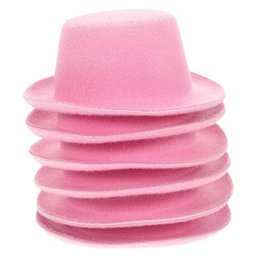 Toyvian 6 Stück Mini-Cowboyhut Haustierhund Cowboyhut Cowboyhut Für Puppe Schneemann Puppenhüte Mexiko-Hut Rosa Cowboyhut Minihut Kleine Hüte Katzenhüte Nur Für Katzen Hut Für von Toyvian