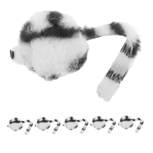 Toyvian 6stücke Teiliges Katzenspielzeug Aus Plüsch Mit Katzenminze Realistische Mäuse Für Kätzchen Fördert Aktives Spielen Und Verhindert Langeweile Für Selbstbeschäftigung Und Toyvian 6stücke Teiliges Katzenspielzeug Aus Plüsch Mit Katzenminze Realistische Mäuse Für Kätzchen Fördert Aktives Spielen Und Verhindert Langeweile Für Selbstbeschäftigung Und von Toyvian