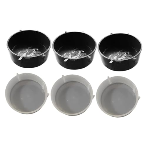 Toyvian 6 Stück Reptilien Futterschalen Runde Wassernäpfe für Schildkröten und Spinnen Einfach zu Reinigen Sicher und für Terrarien und Gehege Toyvian 6 Stück Reptilien Futterschalen Runde Wassernäpfe für Schildkröten und Spinnen Einfach zu Reinigen Sicher und für Terrarien und Gehege von Toyvian